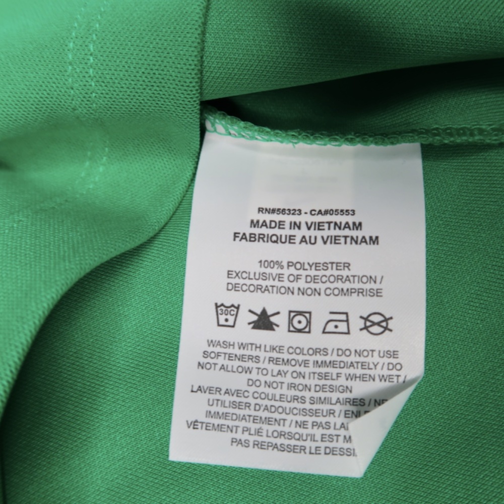 Nike Golf V Neck Green Short Sleeve Athletic Shirt DC1991 319 - Picture 4 of 5